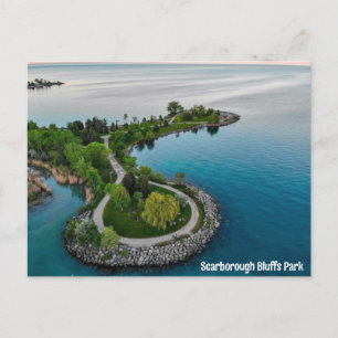 Scarborough Bluffs Park, ONTARIO, KANADA Postkarte