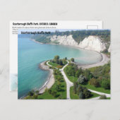 Scarborough Bluffs Park Postkarte (Vorne/Hinten)
