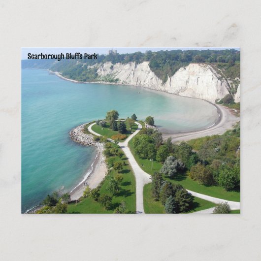 Scarborough Bluffs Park Postkarte (Vorderseite)