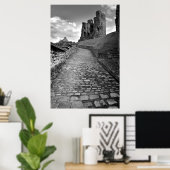 Scarborough Castle Poster (Heimbüro)