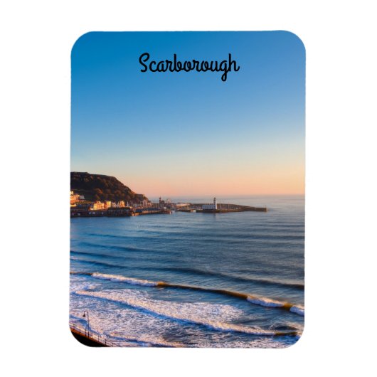 Scarborough Coastline Magnet (Vertikal)