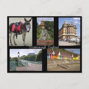 Scarborough England Postkarte