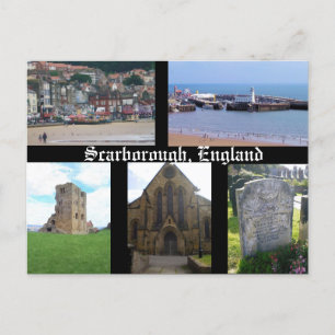 Scarborough England Postkarte