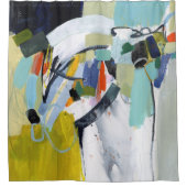 Scarborough Fair - Abstrakt Duschvorhang (Vorderseite)