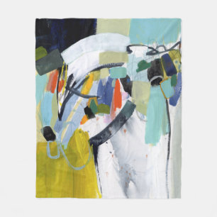 Scarborough Fair - Abstrakt Fleecedecke