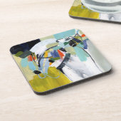 Scarborough Fair - Abstrakt Getränkeuntersetzer (Linke Seite)