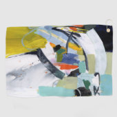 Scarborough Fair - Abstrakt Golfhandtuch (Horizontal)