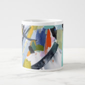 Scarborough Fair - Abstrakt Jumbo-Tasse (Vorderseite)