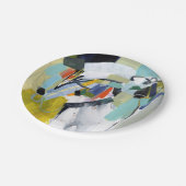 Scarborough Fair - Abstrakt Pappteller (Schrägansicht)