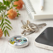 Scarborough Fair - Abstrakt Schlüsselanhänger (Seite)