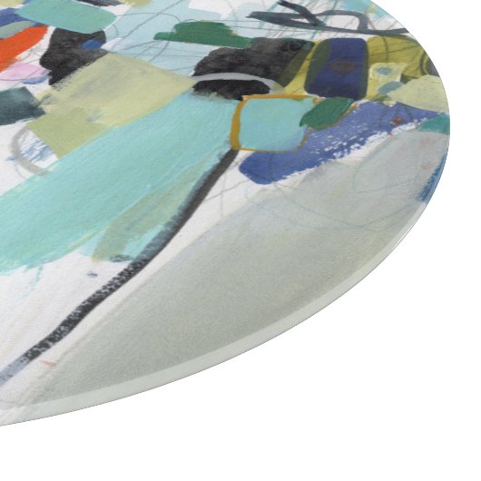 Scarborough Fair - Abstrakt Schneidebrett (Ecke)