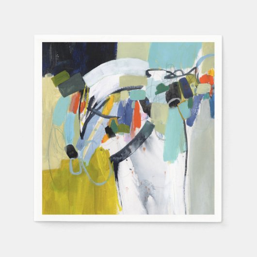 Scarborough Fair - Abstrakt Serviette (Vorderseite)