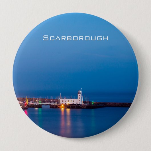 Scarborough Lighthouse Button (Vorderseite)