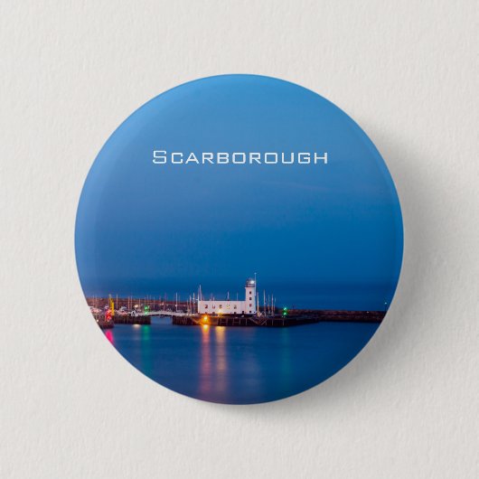 Scarborough Lighthouse Button (Vorderseite)