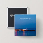Scarborough Lighthouse Button (Vorne & Hinten)