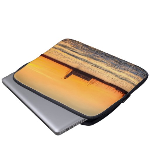 Scarborough Lighthouse Laptopschutzhülle (Vorne Knopf)