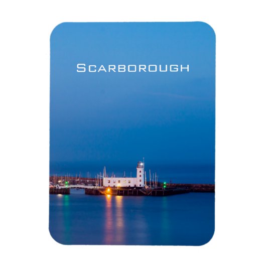 Scarborough Lighthouse Magnet (Vertikal)