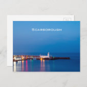 Scarborough Lighthouse Postkarte (Vorne/Hinten)