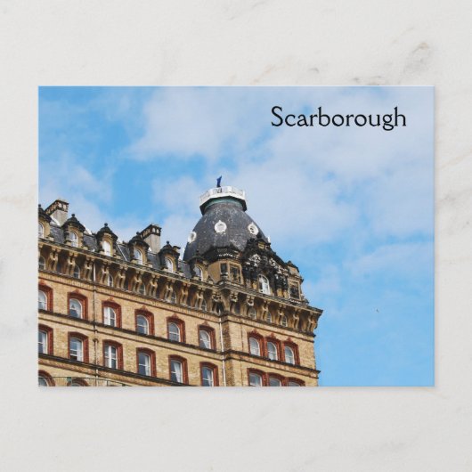Scarborough Postkarte (Vorderseite)