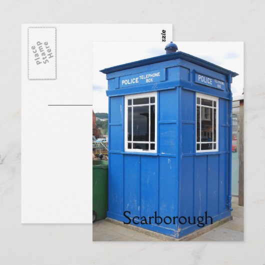 Scarborough Postkarte (Vorne/Hinten)
