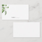 Scarborough Sage Hochzeitssitze Platzkarten (Vorne/Hinten)