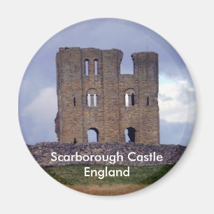 Scarborough-Schloss-England-Magnet Magnet