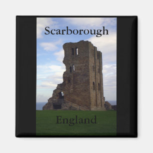 Scarborough-Schlossengland-Magnet Magnet