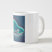 Scarborough Shoal West Philippinen Sea Map Jumbo-Tasse (Vorderseite Rechts)
