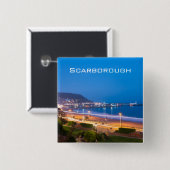 Scarborough South Sands Button (Vorne & Hinten)