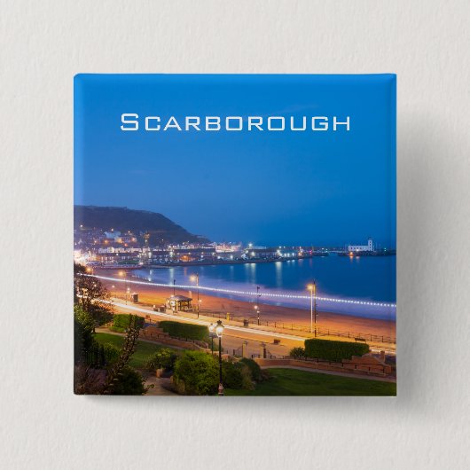 Scarborough South Sands Button (Vorderseite)