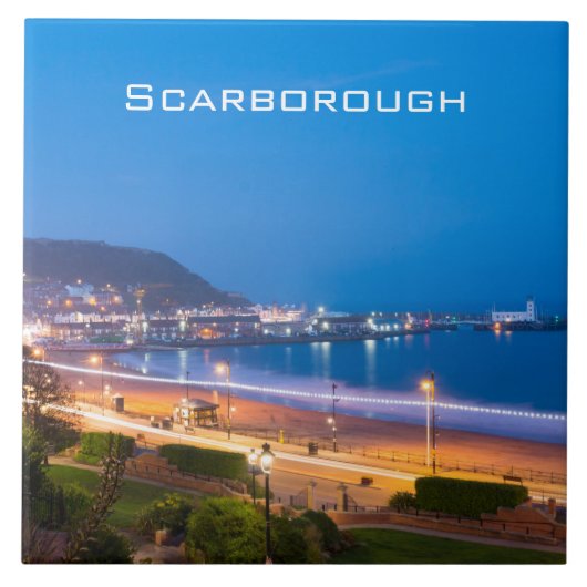 Scarborough South Sands Fliese (Vorderseite)