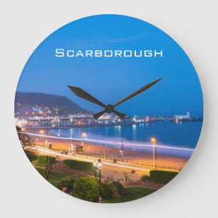 Scarborough South Sands Große Wanduhr