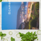 Scarborough South Sands Handtuch (Gefaltet)