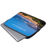 Scarborough South Sands Laptopschutzhülle (Vorne Knopf)
