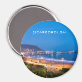 Scarborough South Sands Magnet (Vorderseite/Rückseite)