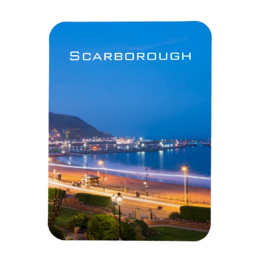 Scarborough South Sands Magnet (Vertikal)