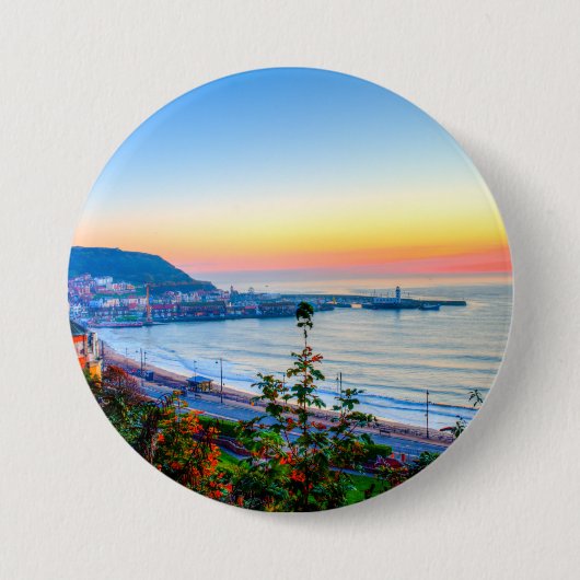 Scarborough Sunrise Button (Vorderseite)