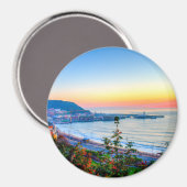 Scarborough Sunrise Magnet (Vorderseite/Rückseite)