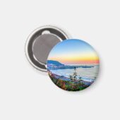Scarborough Sunrise Magnet (Vorderseite/Rückseite)