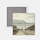 Scarborough, Yorkshire, Band VI "A Voyag" Magnet (Vorderseite/Rückseite)