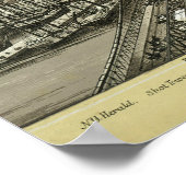 Scarce 1880 Brooklyn NY Panorama Poster (Ecke)