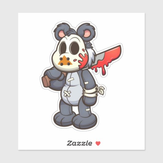 Scare Bear - Jason? Aufkleber (Blatt)
