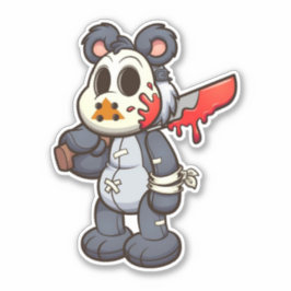 Scare Bear - Jason? Aufkleber