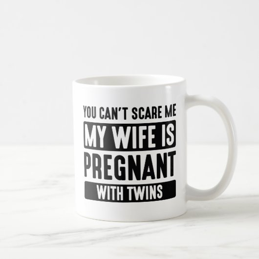 Scare Me Zwillinge Kaffeetasse (Rechts)