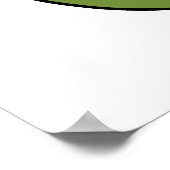 Scare-vocaco Funny Avocado Pun Poster (Ecke)