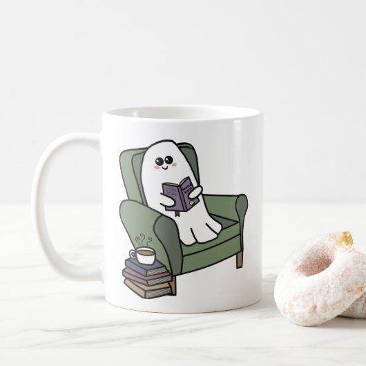 Scareapy Tasse Grüner Vorsitz (Mit Donut)