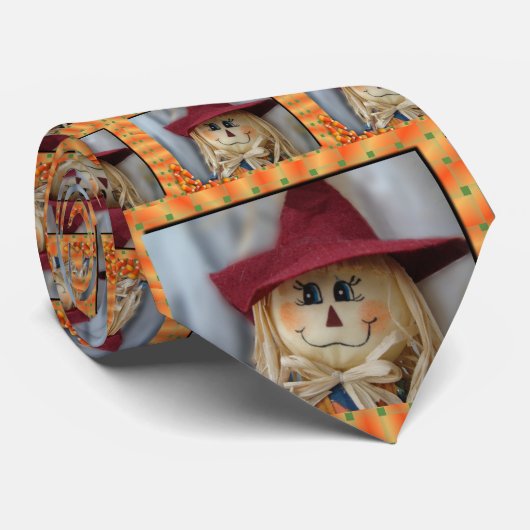 ScareCrow1Tie Krawatte (Gerollt)