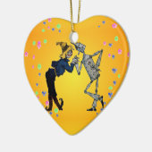 Scarecrow and Tin Man Keramikornament (Links)
