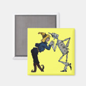 Scarecrow and Tin Man Magnet (Vorderseite/Rückseite)