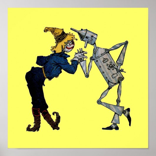 Scarecrow and Tin Man Poster (Vorne)